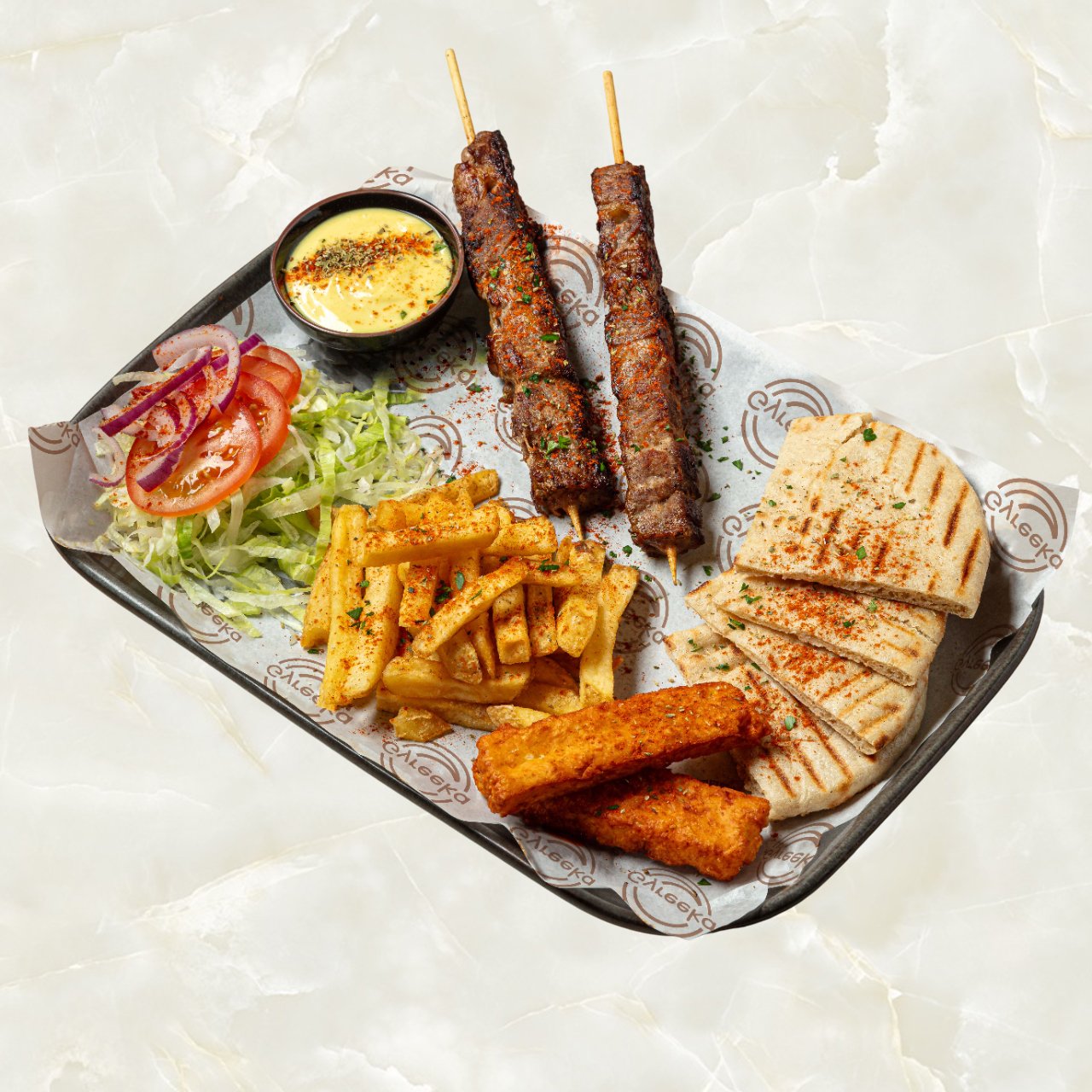 Lamb Souvlaki Bowl